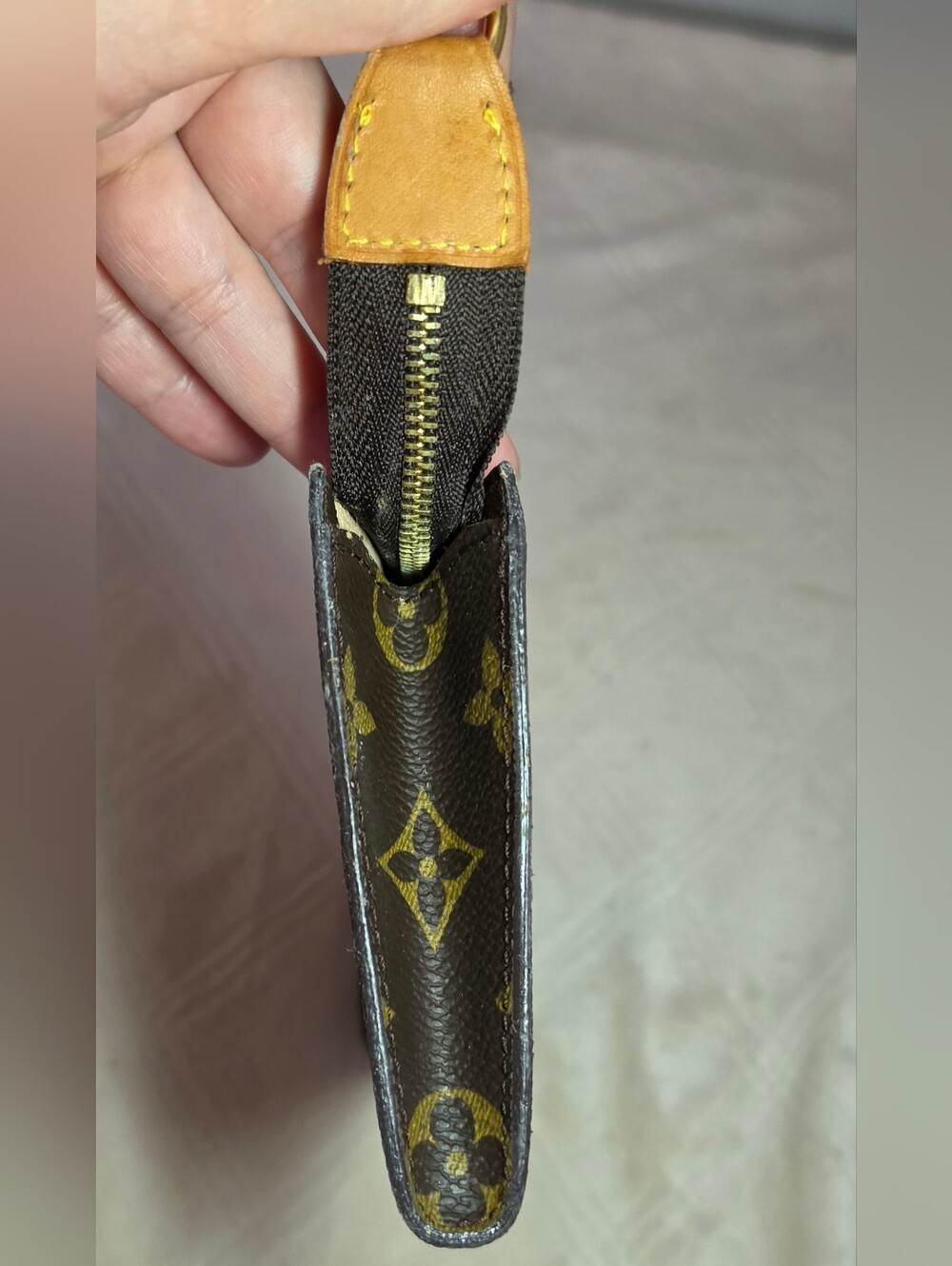 Authentic Louis Vuitton Monogram Pouch - Picture 7 of 13